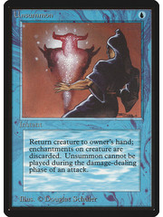 Magic: The Gathering Unsummon (087) Damaged