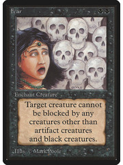 Magic: The Gathering Fear (109) Moderately Played