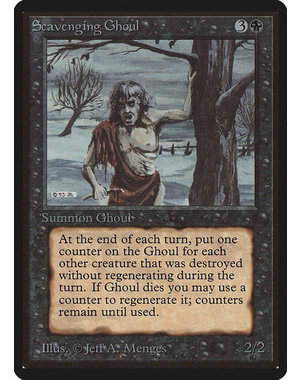 Magic: The Gathering Scavenging Ghoul (127) Damaged