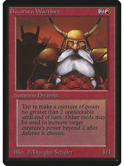 Magic: The Gathering Dwarven Warriors (144) Moderately Played