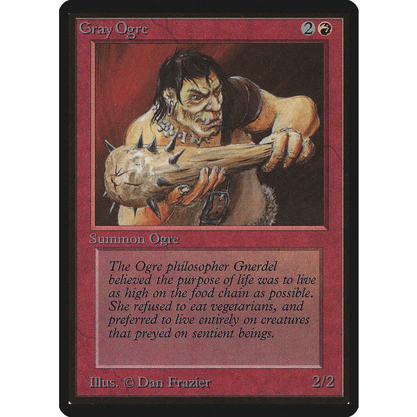 Magic: The Gathering Gray Ogre (157) Moderately Played