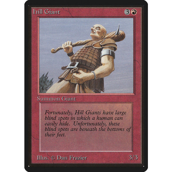 Magic: The Gathering Hill Giant (158) Damaged