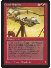 Magic: The Gathering Orcish Artillery (166) Moderately Played