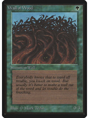 Magic: The Gathering Wall of Wood (226) Heavily Played