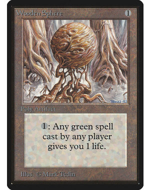 Magic: The Gathering Wooden Sphere (277) Heavily Played