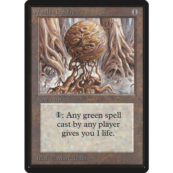 Magic: The Gathering Wooden Sphere (277) Heavily Played