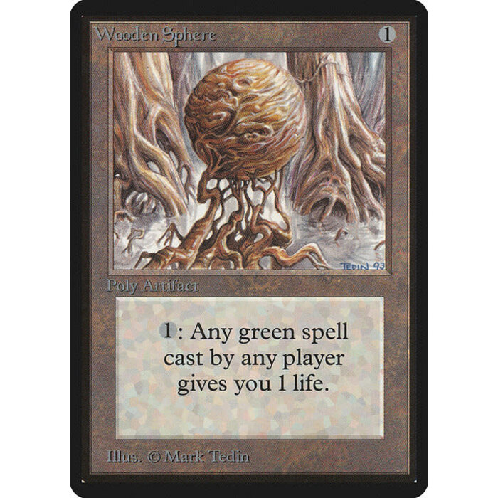 Magic: The Gathering Wooden Sphere (277) Heavily Played