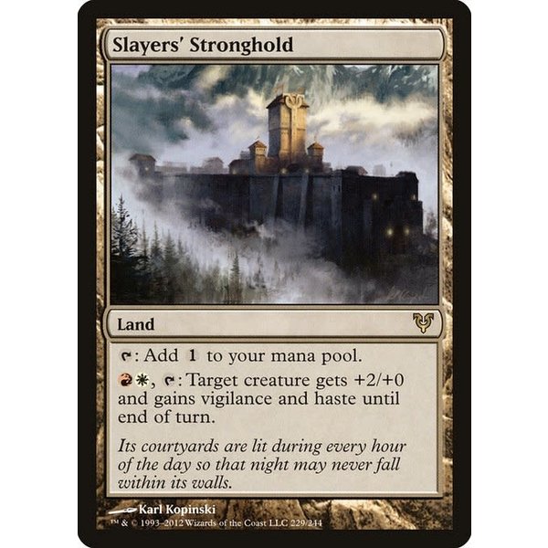 Magic: The Gathering Slayers' Stronghold (229) Moderately Played