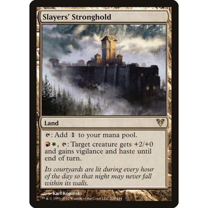 Magic: The Gathering Slayers' Stronghold (229) Moderately Played