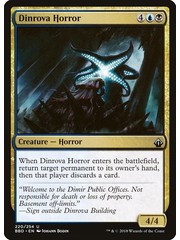 Magic: The Gathering Dinrova Horror (220) Lightly Played