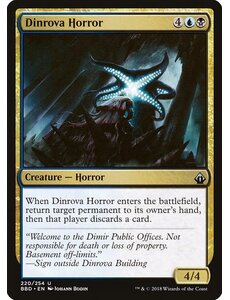 Magic: The Gathering Dinrova Horror (220) Lightly Played