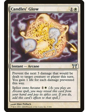 Magic: The Gathering Candles' Glow (005) Damaged Foil