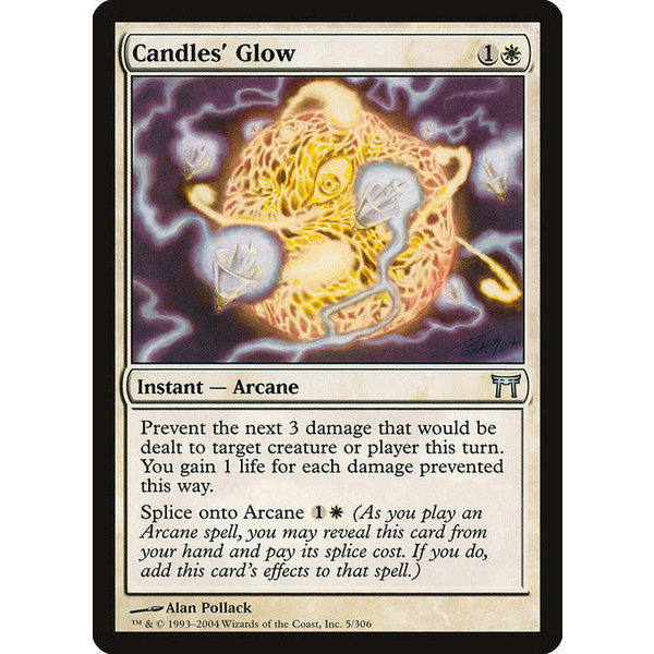 Magic: The Gathering Candles' Glow (005) Damaged Foil