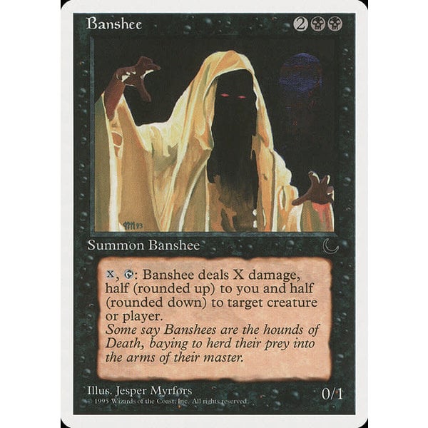 Magic: The Gathering Banshee (029) Heavily Played