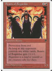 Magic: The Gathering Beasts of Bogardan (045) Heavily Played