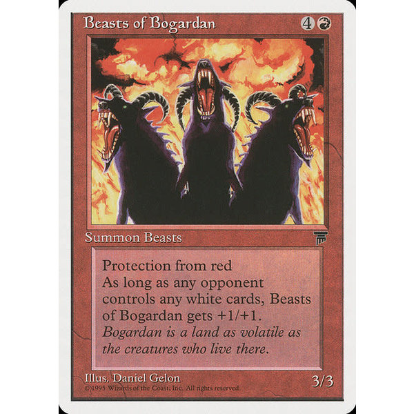 Magic: The Gathering Beasts of Bogardan (045) Heavily Played