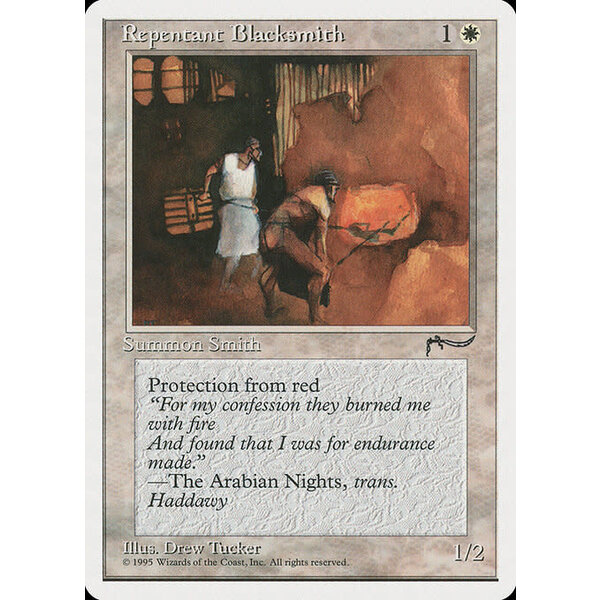 Magic: The Gathering Repentant Blacksmith (011) Heavily Played