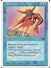 Magic: The Gathering Boomerang (016) Heavily Played