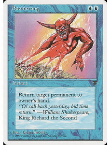 Magic: The Gathering Boomerang (016) Moderately Played