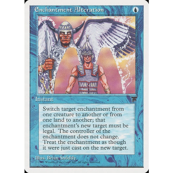 Magic: The Gathering Enchantment Alteration (019) Damaged