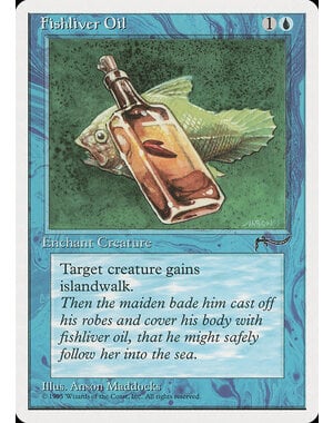 Magic: The Gathering Fishliver Oil (020) Damaged