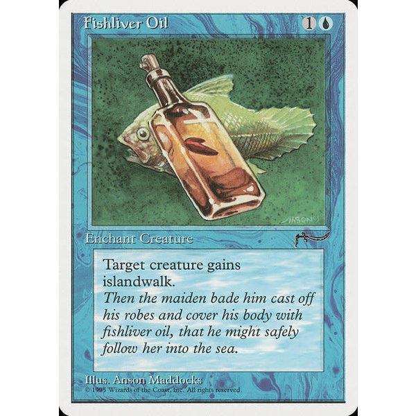 Magic: The Gathering Fishliver Oil (020) Heavily Played