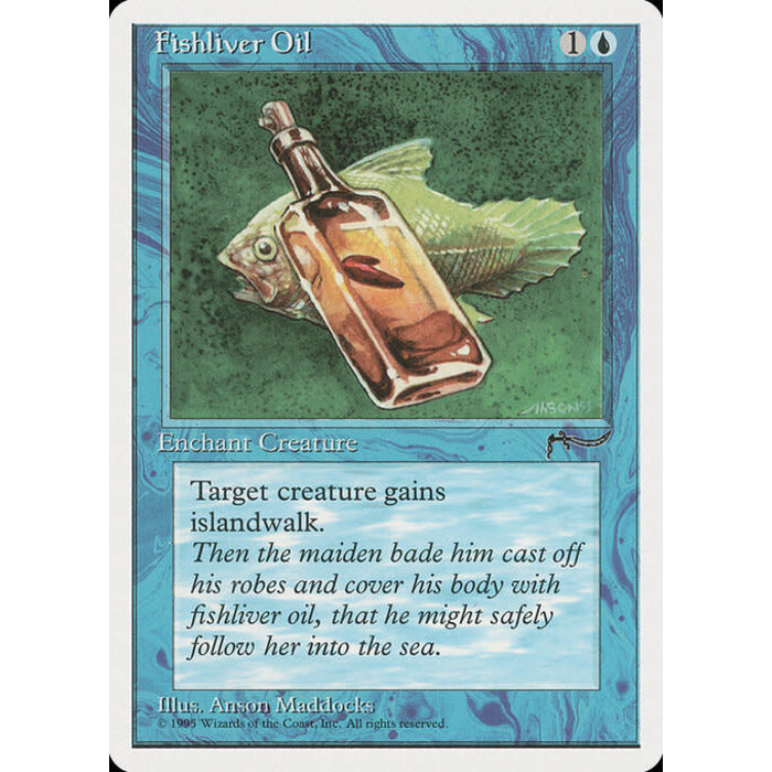 Magic: The Gathering Fishliver Oil (020) Heavily Played