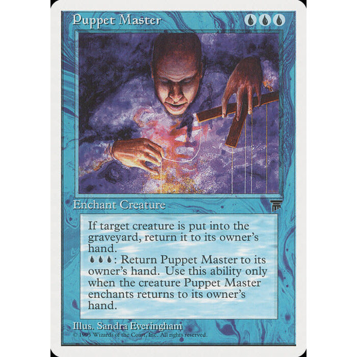 Magic: The Gathering Puppet Master (023) Moderately Played