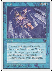 Magic: The Gathering Recall (024) Damaged