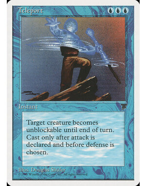 Magic: The Gathering Teleport (026) Moderately Played