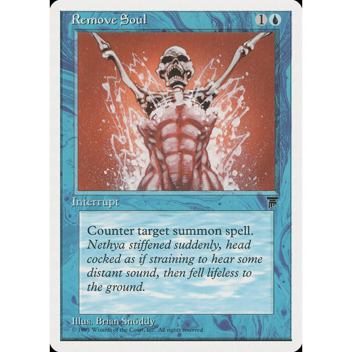 Magic: The Gathering Remove Soul (025) Damaged