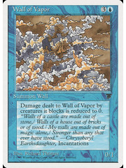 Magic: The Gathering Wall of Vapor (027) Moderately Played