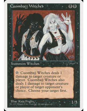 Magic: The Gathering Cuombajj Witches (031) Moderately Played
