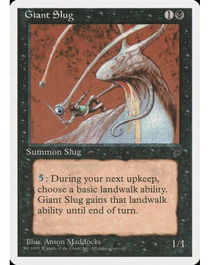 Magic: The Gathering Giant Slug (033) Damaged