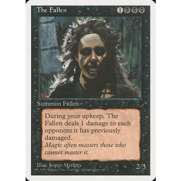 Magic: The Gathering The Fallen (038) Damaged