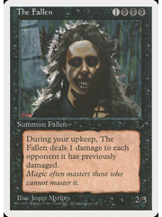 Magic: The Gathering The Fallen (038) Heavily Played