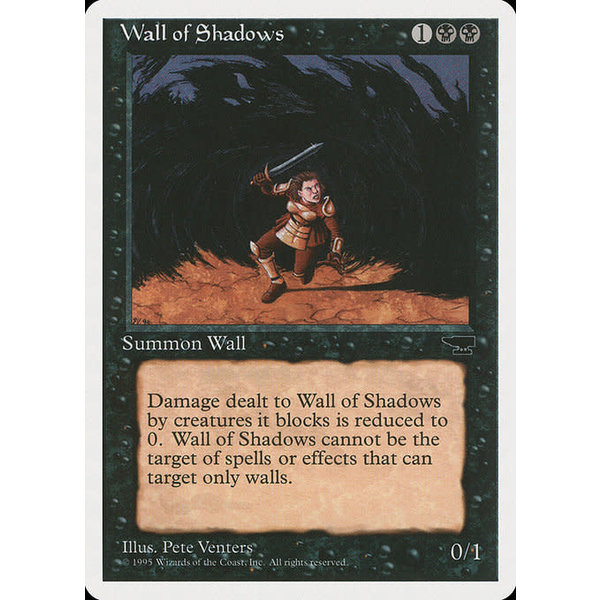 Magic: The Gathering Wall of Shadows (041) Heavily Played