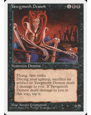 Magic: The Gathering Yawgmoth Demon (042) Heavily Played