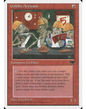 Magic: The Gathering Goblin Artisans (048) Lightly Played