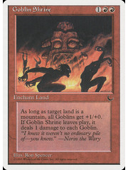 Magic: The Gathering Goblin Shrine (050) Lightly Played