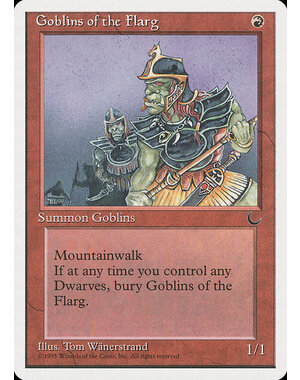 Magic: The Gathering Goblins of the Flarg (051) Damaged