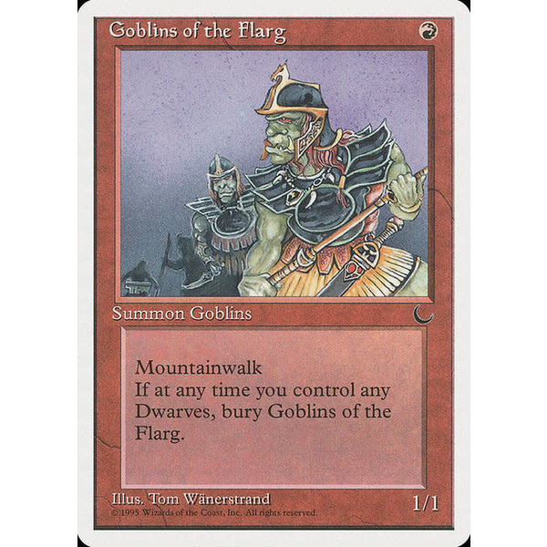 Magic: The Gathering Goblins of the Flarg (051) Damaged