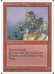 Magic: The Gathering Goblins of the Flarg (051) Moderately Played
