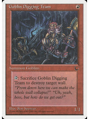 Magic: The Gathering Goblin Digging Team (049) Lightly Played