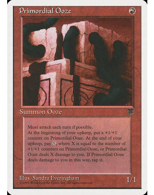 Magic: The Gathering Primordial Ooze (054) Heavily Played
