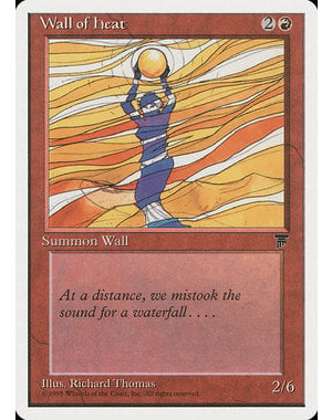 Magic: The Gathering Wall of Heat (055) Damaged