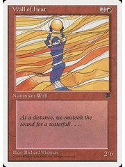 Magic: The Gathering Wall of Heat (055) Moderately Played