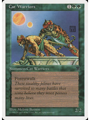 Magic: The Gathering Cat Warriors (058) Moderately Played
