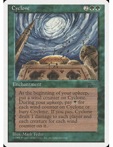 Magic: The Gathering Cyclone (062) Moderately Played