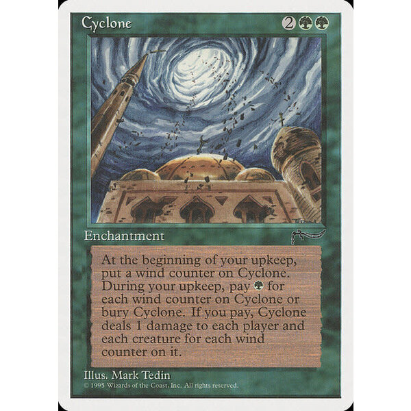 Magic: The Gathering Cyclone (062) Moderately Played